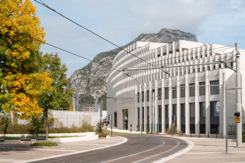 point focal dans la rue